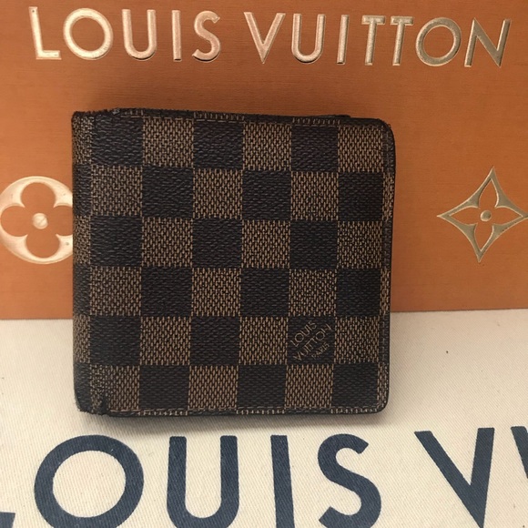 Louis Vuitton Other - Louis Vuitton Men’s Damier Ebene Marco Wallet